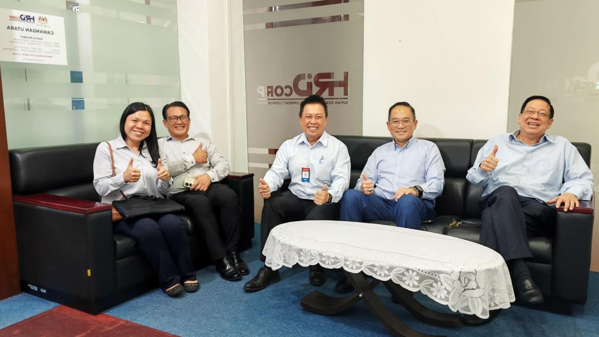 Courtesy Visit to HRD Corp, Northern Region Office